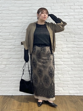まつさん（レディース・162cm）の夏コーディネート