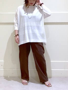 まつさん（レディース・162cm）の夏コーディネート