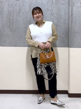 まつさん（レディース・162cm）の春コーディネート