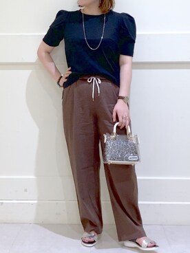 まつさん（レディース・162cm）の夏コーディネート