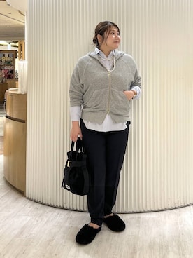 まつさん（レディース・162cm）の秋コーディネート