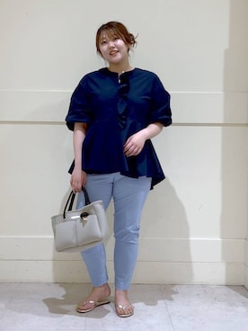 まつさん（レディース・162cm）の夏コーディネート