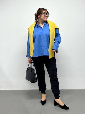 「アイテム（その他小物）」を使った、まつさん（レディース・162cm）の秋コーディネート