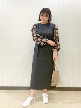まつさん(レディース・162cm)の秋コーディネート
