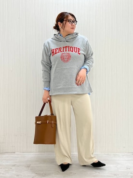 「アイテム（パンツ）」を使った、まつさん（レディース・162cm・20代）の秋コーディネート
