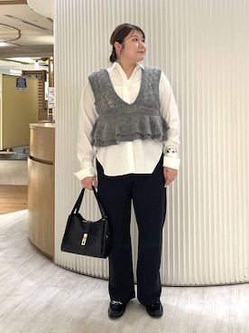 まつさん（レディース・162cm）の秋コーディネート