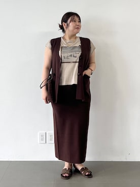 まつさん(レディース・162cm)の夏コーディネート