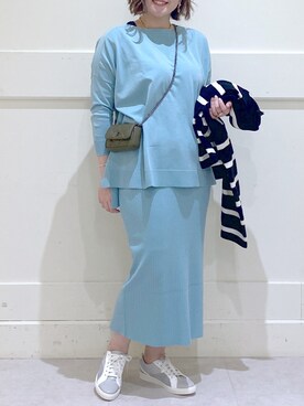 まつさん（レディース・162cm）の春コーディネート