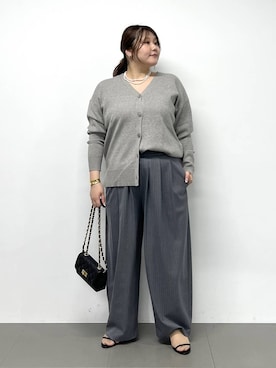 まつさん(レディース・162cm)の冬コーディネート