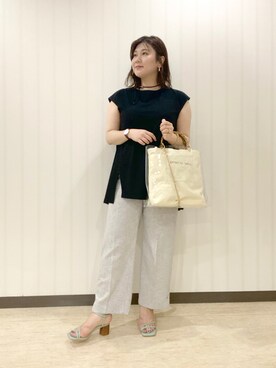 まつさん（レディース・162cm）の夏コーディネート