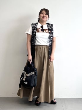 まつさん(レディース・162cm)の夏コーディネート