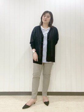 まつさん（レディース・162cm）の秋コーディネート