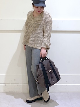 まつさん（レディース・162cm）の秋コーディネート