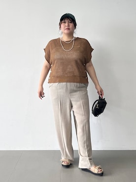 まつさん(レディース・162cm)の春コーディネート