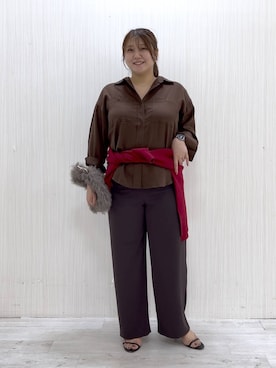 まつさん(レディース・162cm)の秋コーディネート
