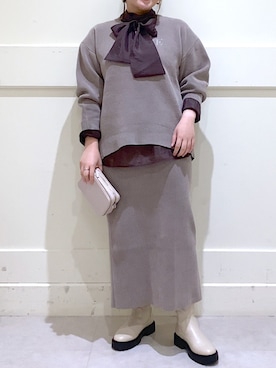まつさん(レディース・162cm)の秋コーディネート