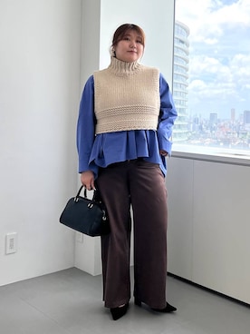 まつさん(レディース・162cm)の秋コーディネート