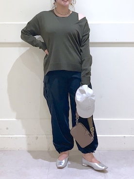 まつさん（レディース・162cm）の秋コーディネート