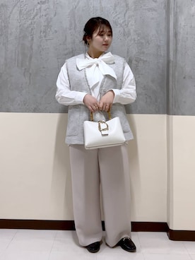 まつさん（レディース・162cm）の春コーディネート