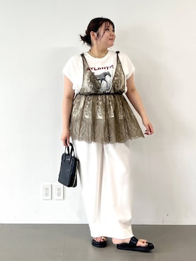 まつさん(レディース・162cm)の夏コーディネート
