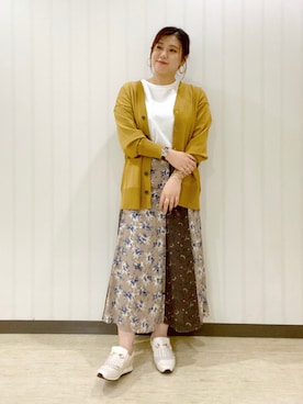 まつさん（レディース・162cm）の秋コーディネート