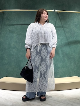 まつさん(レディース・162cm)の夏コーディネート
