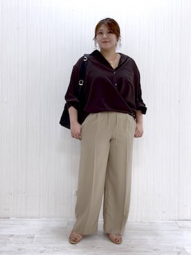 「アイテム（バックパック/リュック）」を使った、まつさん（レディース・162cm・20代）の夏コーディネート