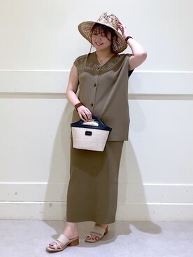 まつさん（レディース・162cm）の秋コーディネート