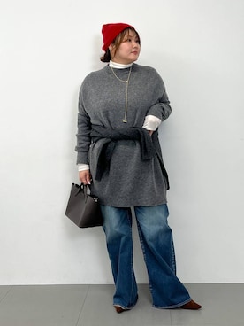 「アイテム（パンプス）」を使った、まつさん（レディース・162cm・30代）の秋コーディネート