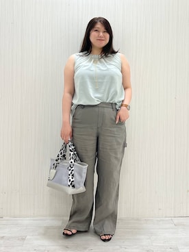 まつさん(レディース・162cm)の夏コーディネート