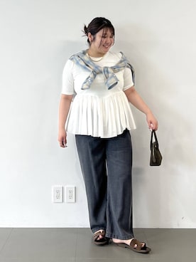まつさん(レディース・162cm)の夏コーディネート