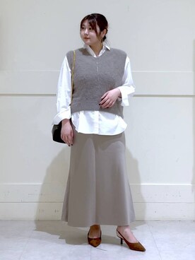 まつさん（レディース・162cm）の秋コーディネート