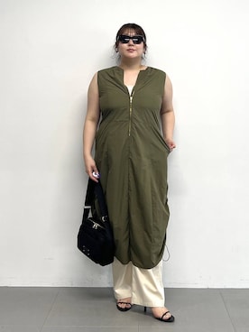 まつさん（レディース・162cm）の夏コーディネート