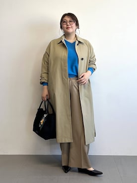 まつさん（レディース・162cm）の冬コーディネート