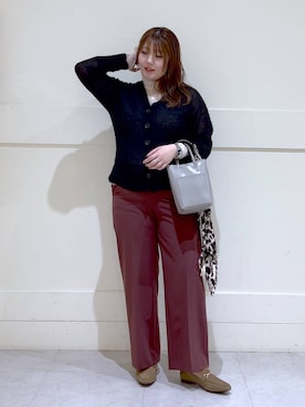 まつさん（レディース・162cm）の秋コーディネート