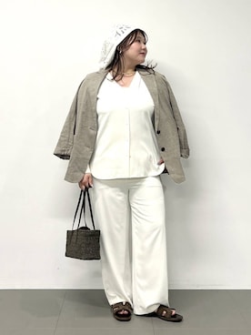 まつさん（レディース・162cm）の春コーディネート