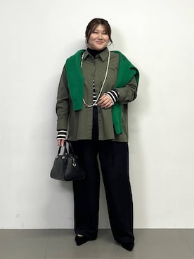 「アイテム（その他小物）」を使った、まつさん（レディース・162cm）の冬コーディネート