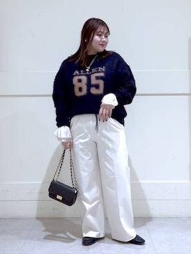 まつさん(レディース・162cm)の冬コーディネート