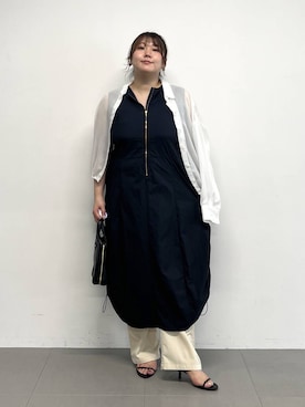 まつさん（レディース・162cm）の夏コーディネート