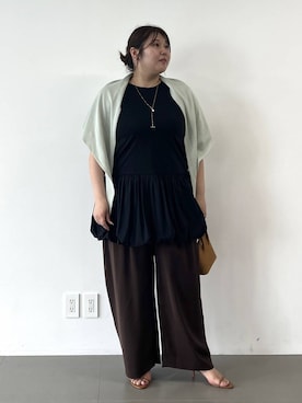 まつさん（レディース・162cm）の夏コーディネート