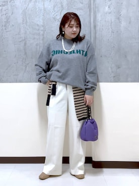 まつさん（レディース・162cm）の秋コーディネート