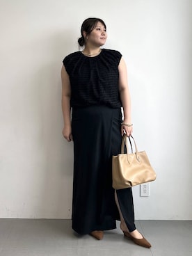 まつさん（レディース・162cm）の夏コーディネート