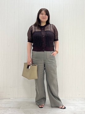 まつさん(レディース・162cm)の夏コーディネート