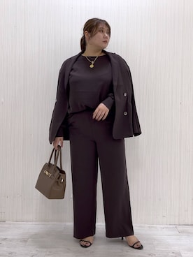 まつさん（レディース・162cm）の秋コーディネート