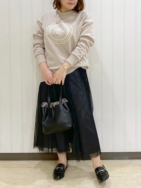 まつさん(レディース・162cm)の冬コーディネート