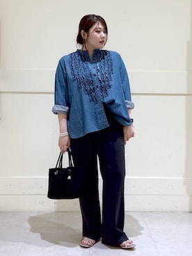 まつさん（レディース・162cm）の夏コーディネート