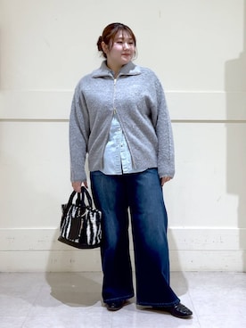 まつさん(レディース・162cm)の冬コーディネート