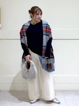 まつさん（レディース・162cm）の秋コーディネート