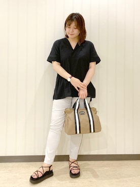 まつさん（レディース・162cm）の夏コーディネート