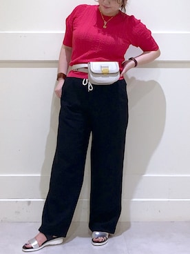 まつさん（レディース・162cm）の夏コーディネート